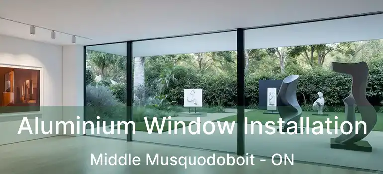  Aluminium Window Installation Middle Musquodoboit - ON