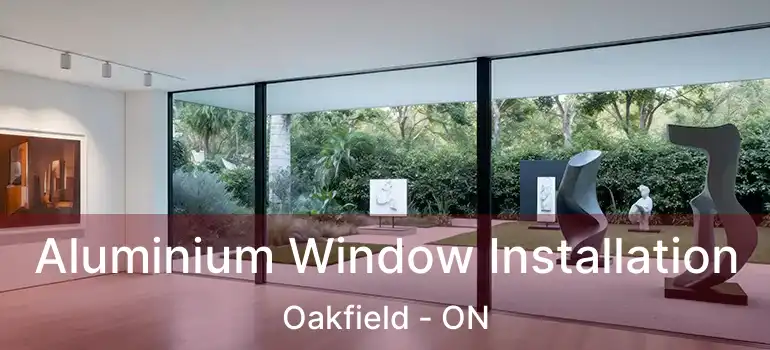  Aluminium Window Installation Oakfield - ON