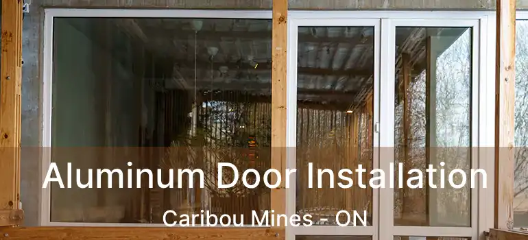  Aluminum Door Installation Caribou Mines - ON