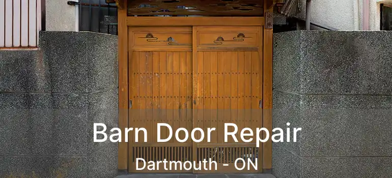  Barn Door Repair Dartmouth - ON