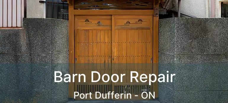  Barn Door Repair Port Dufferin - ON