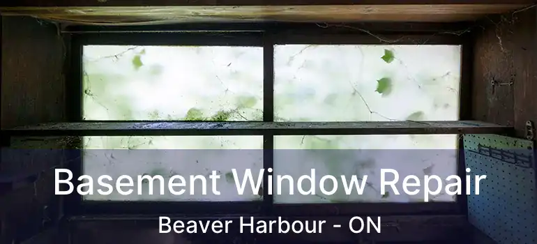  Basement Window Repair Beaver Harbour - ON
