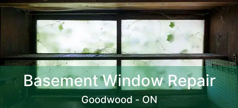  Basement Window Repair Goodwood - ON