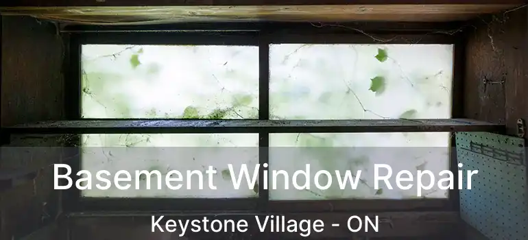  Basement Window Repair Keystone Village - ON
