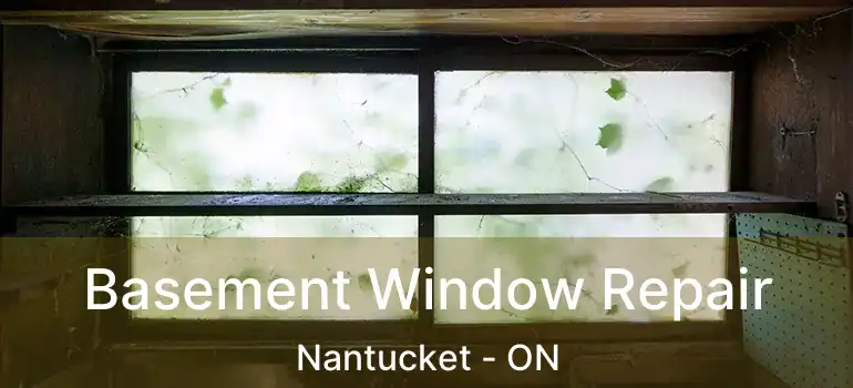  Basement Window Repair Nantucket - ON
