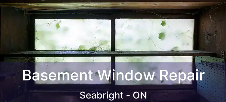  Basement Window Repair Seabright - ON