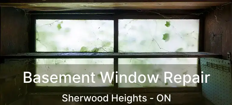  Basement Window Repair Sherwood Heights - ON