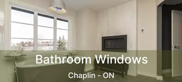  Bathroom Windows Chaplin - ON
