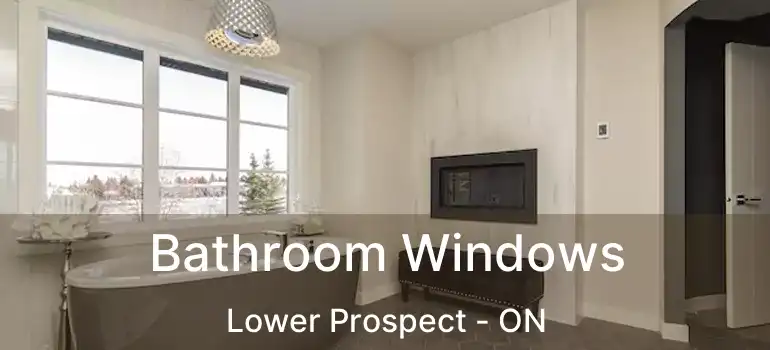  Bathroom Windows Lower Prospect - ON