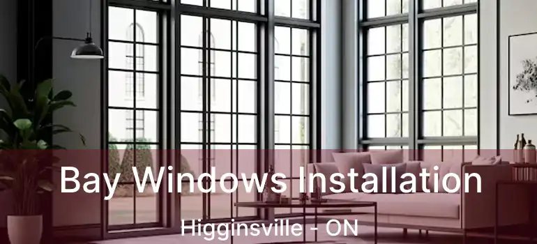  Bay Windows Installation Higginsville - ON