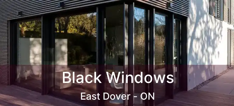  Black Windows East Dover - ON
