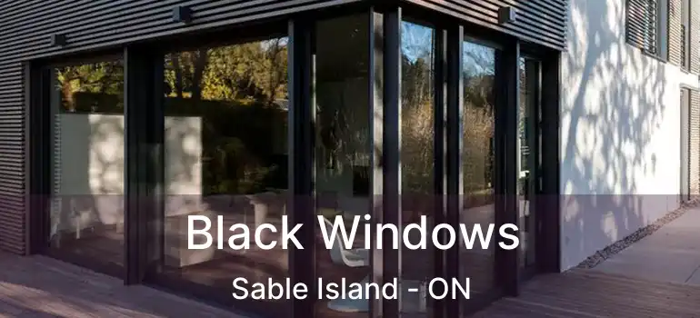  Black Windows Sable Island - ON