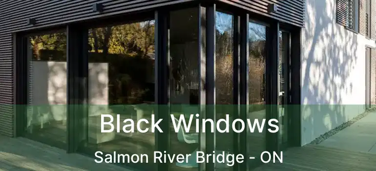  Black Windows Salmon River Bridge - ON