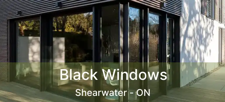  Black Windows Shearwater - ON