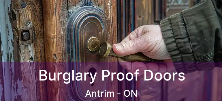  Burglary Proof Doors Antrim - ON