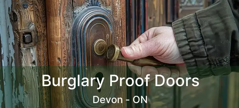  Burglary Proof Doors Devon - ON