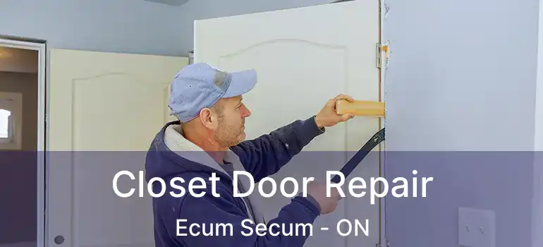  Closet Door Repair Ecum Secum - ON