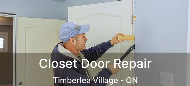  Closet Door Repair Timberlea Village - ON