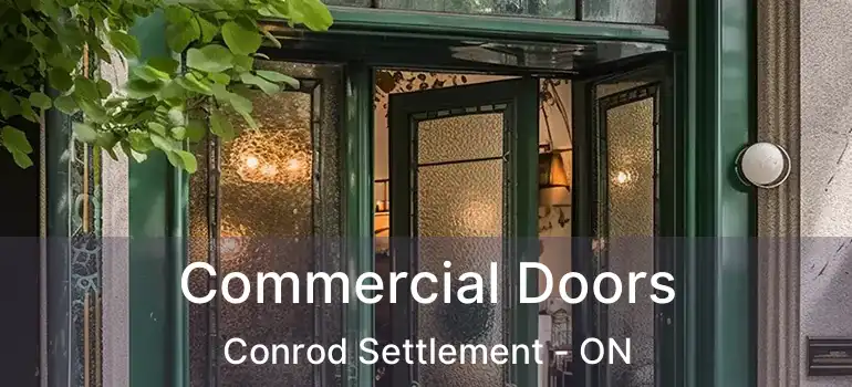  Commercial Doors Conrod Settlement - ON