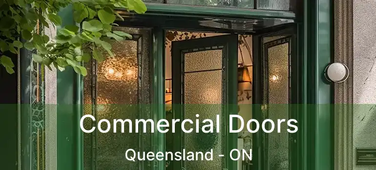  Commercial Doors Queensland - ON