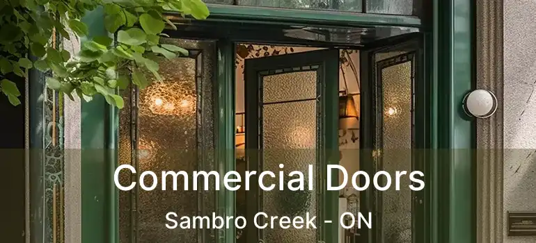  Commercial Doors Sambro Creek - ON