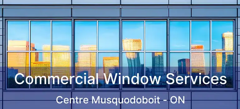  Commercial Window Services Centre Musquodoboit - ON