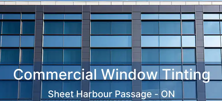  Commercial Window Tinting Sheet Harbour Passage - ON