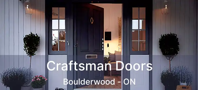  Craftsman Doors Boulderwood - ON