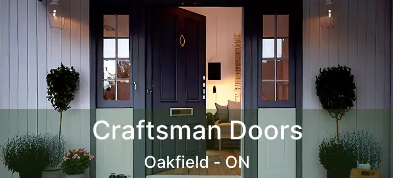  Craftsman Doors Oakfield - ON