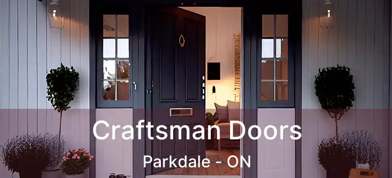  Craftsman Doors Parkdale - ON