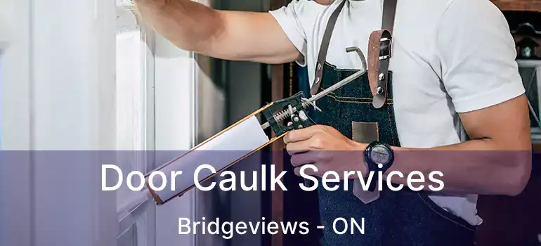  Door Caulk Services Bridgeviews - ON