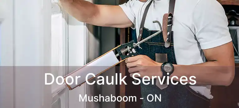  Door Caulk Services Mushaboom - ON