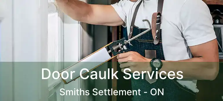  Door Caulk Services Smiths Settlement - ON