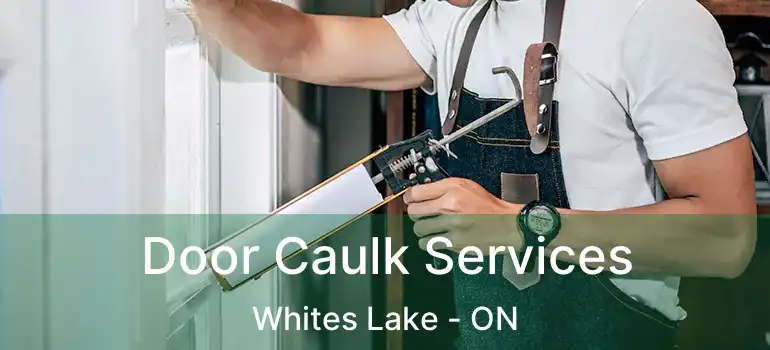  Door Caulk Services Whites Lake - ON