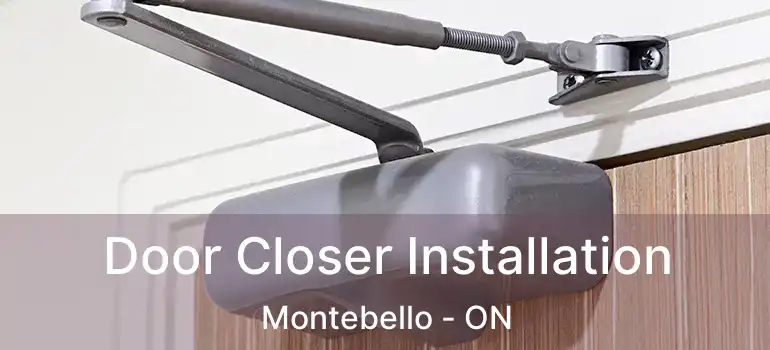  Door Closer Installation Montebello - ON