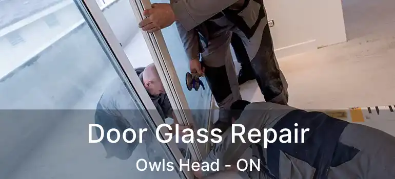  Door Glass Repair Owls Head - ON