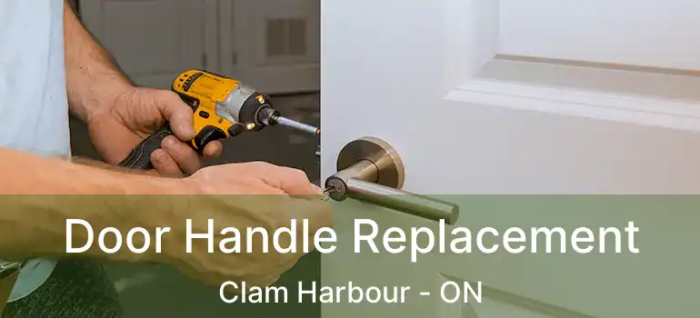 Door Handle Replacement Clam Harbour - ON