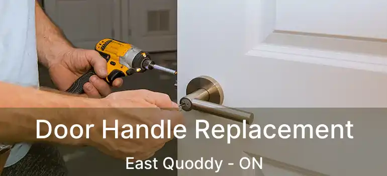  Door Handle Replacement East Quoddy - ON
