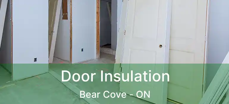  Door Insulation Bear Cove - ON