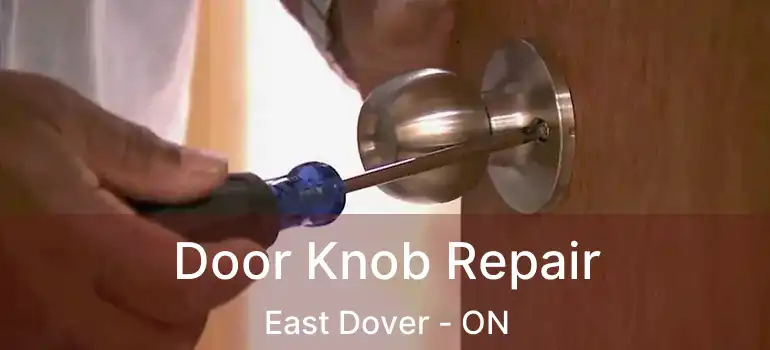  Door Knob Repair East Dover - ON