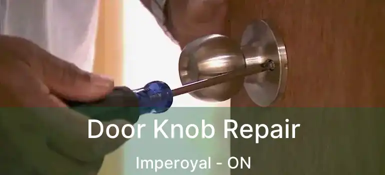  Door Knob Repair Imperoyal - ON