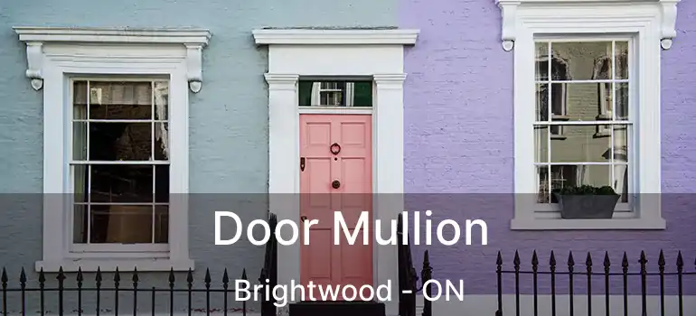  Door Mullion Brightwood - ON