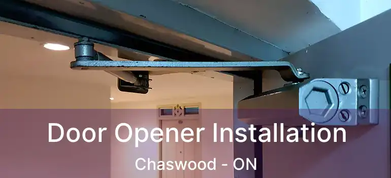  Door Opener Installation Chaswood - ON