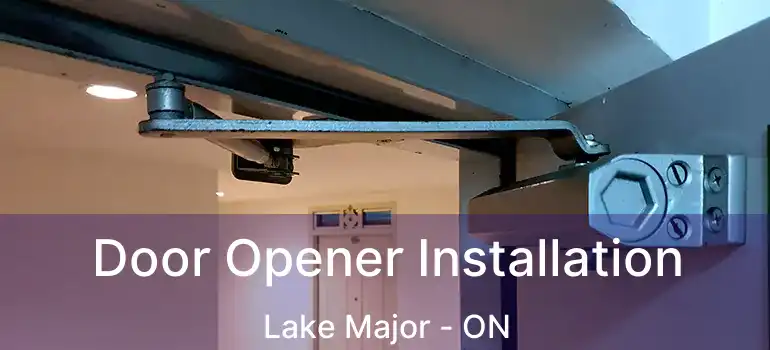  Door Opener Installation Lake Major - ON