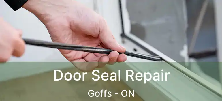  Door Seal Repair Goffs - ON