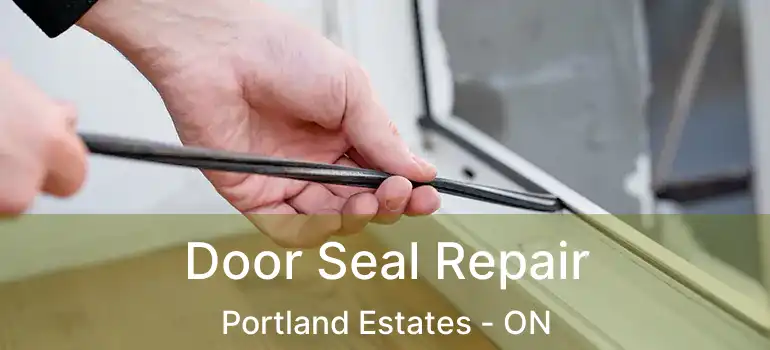  Door Seal Repair Portland Estates - ON