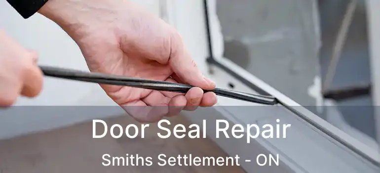  Door Seal Repair Smiths Settlement - ON
