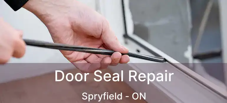  Door Seal Repair Spryfield - ON