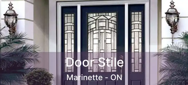  Door Stile Marinette - ON