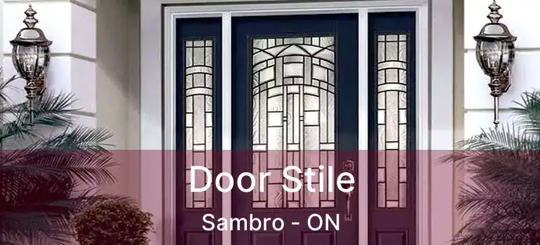  Door Stile Sambro - ON